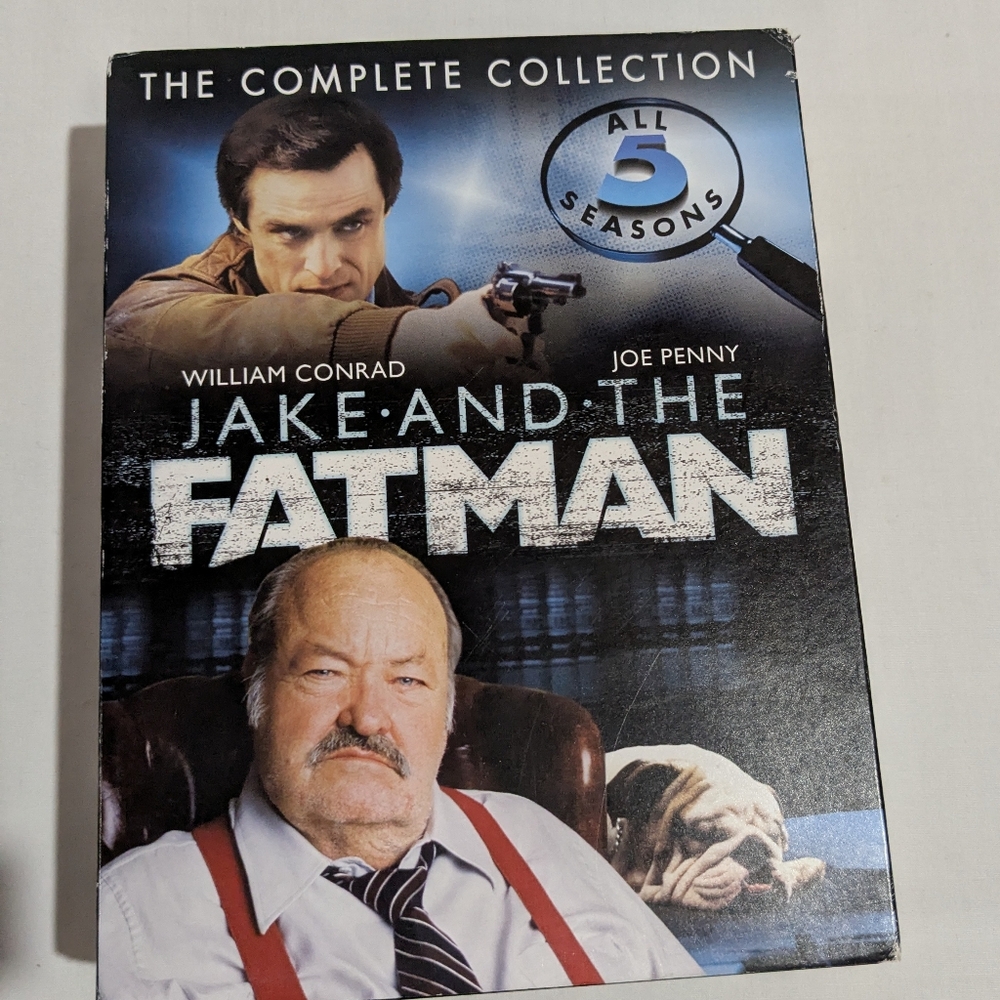 Jake And The Fatman The Complete Collection 19 Disc DVD Boxed Set 5 Seasons